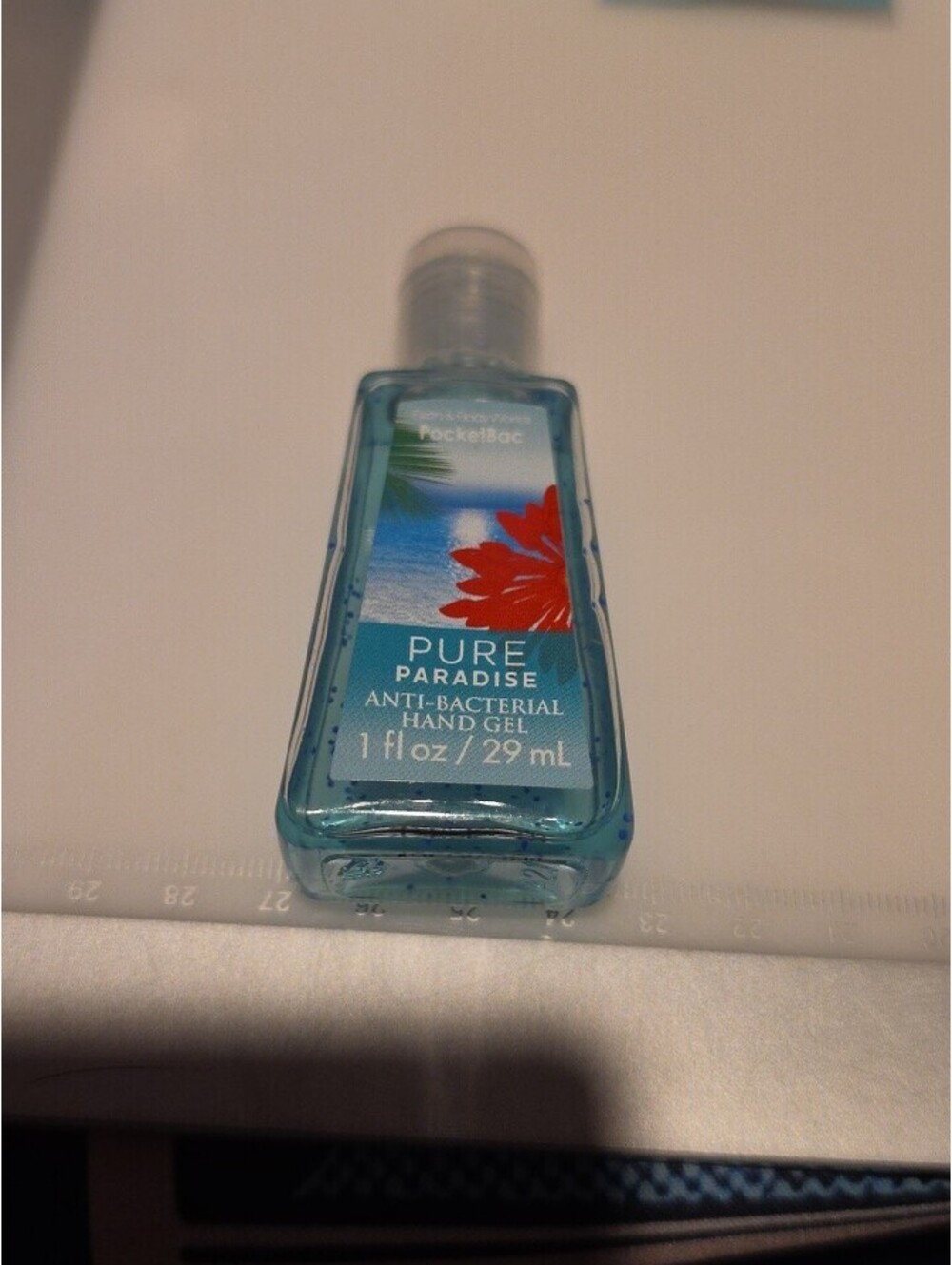Bath & Bodyworks PURE PARADISE Pocketbac Antibacterial Hand Sanitizer Gel 1 Oz